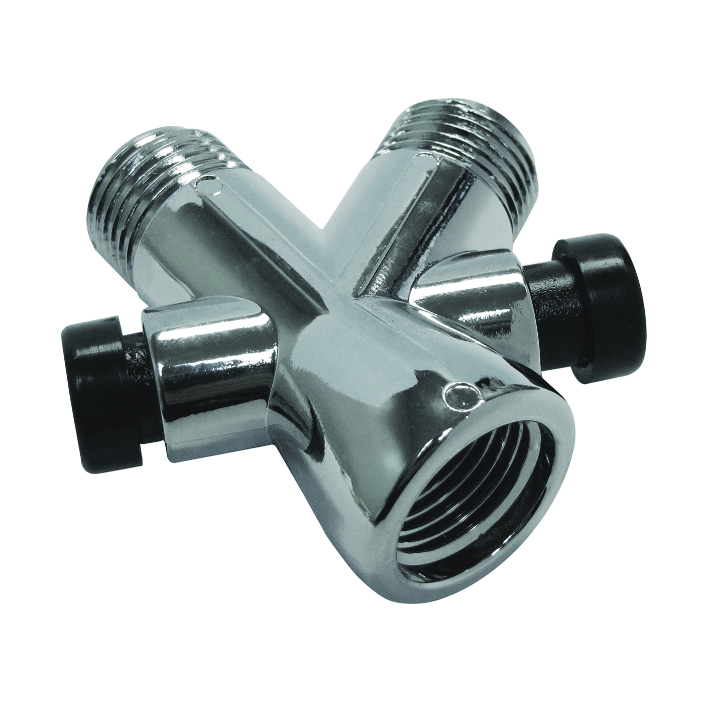 PP825-7 Shower Arm Diverter, Plastic, Chrome-Plated