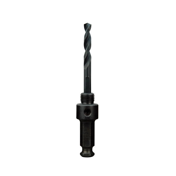 49-56-7000 Hole Saw Arbor, 1/2-20 Thread, 7/16 in Shank, 1-3/16 in Dia Bit, Hex Shank