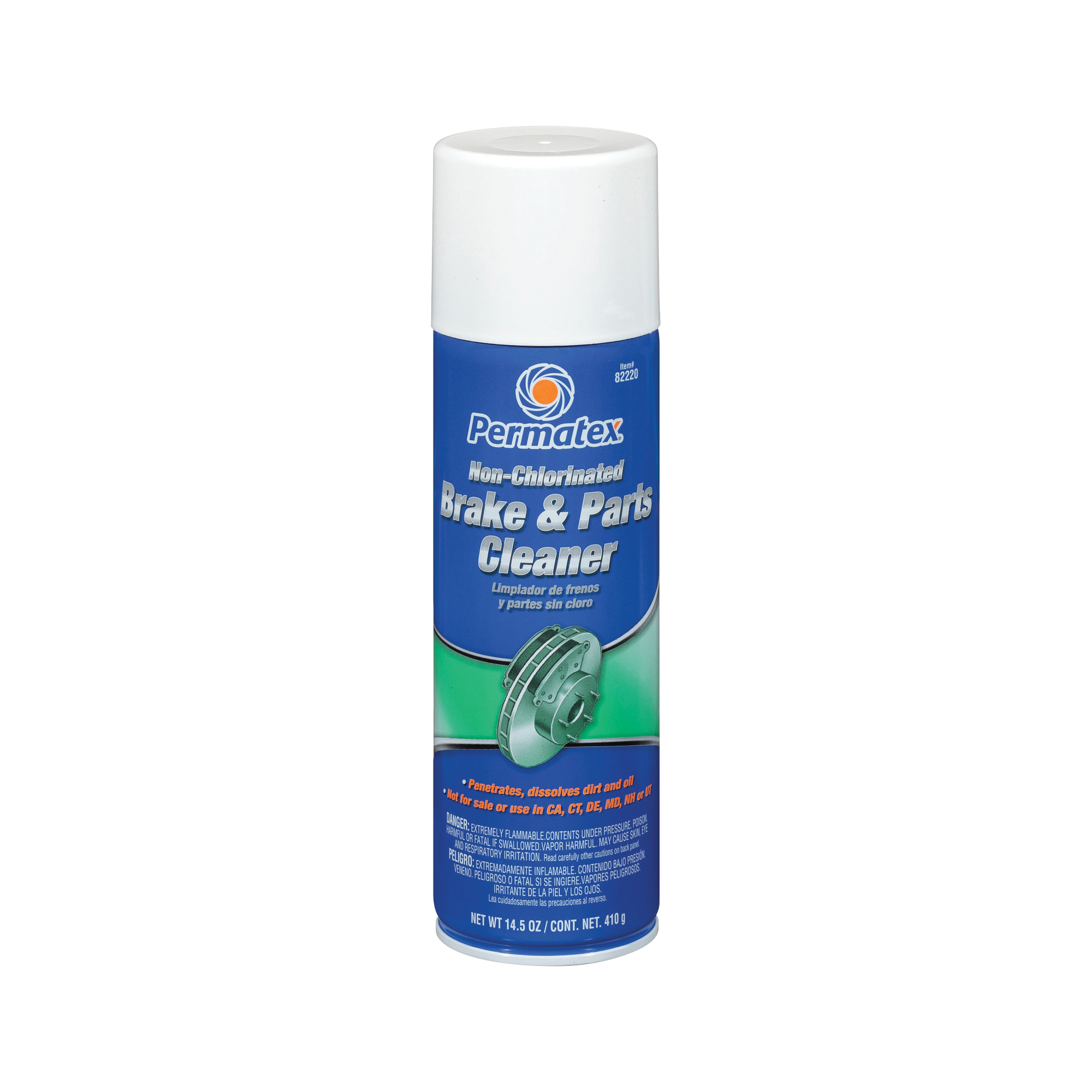 82220 Brake and Parts Cleaner, 14.5 oz Aerosol Can, Liquid, Solvent
