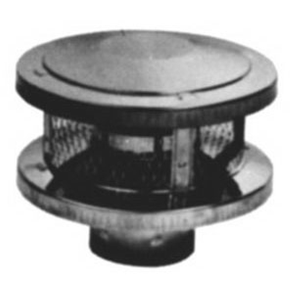 8HS-RCS Vent Cap, Stainless Steel