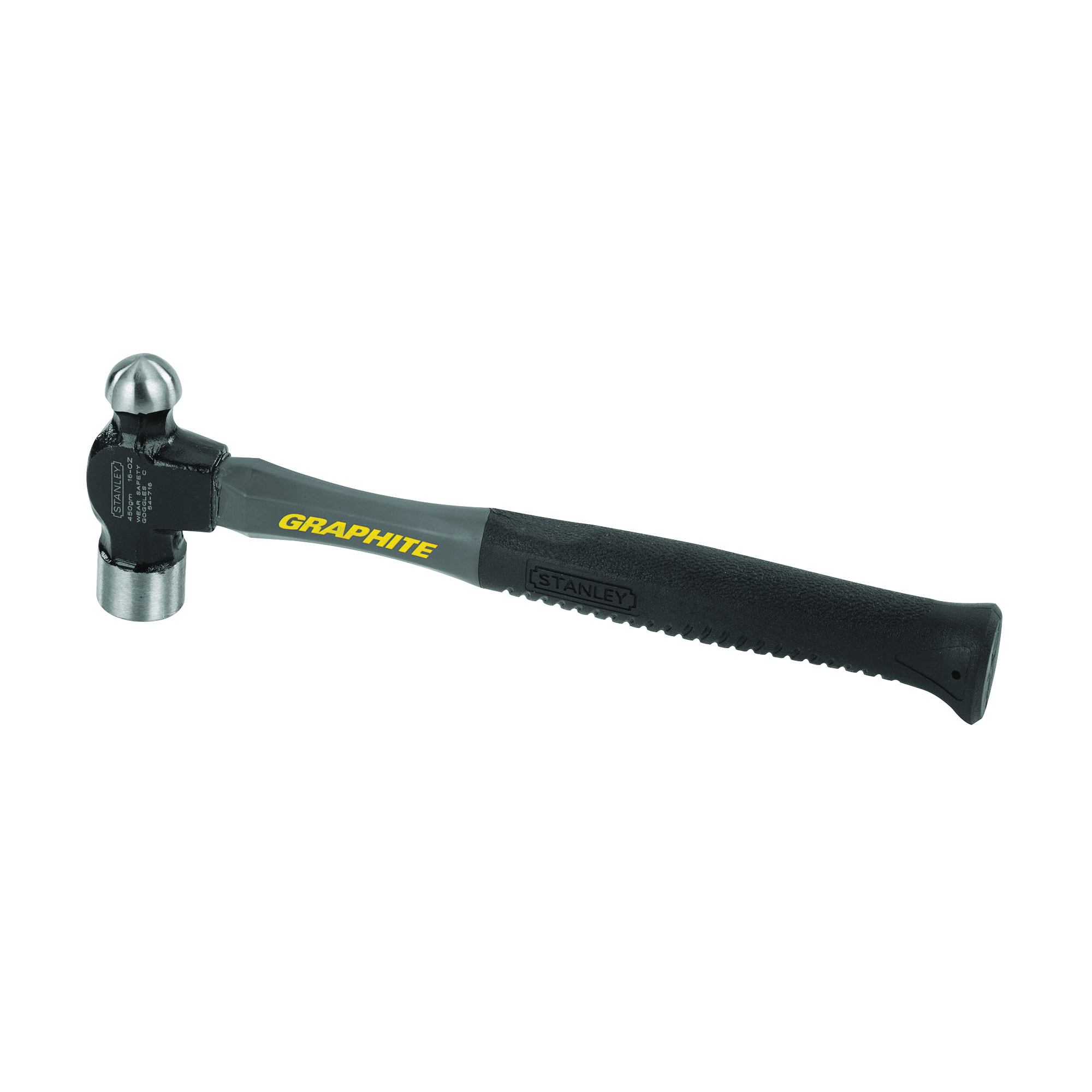 54-716 Hammer, 16 oz Head, Ball Pein Head, HCS Head, 12-3/4 in OAL