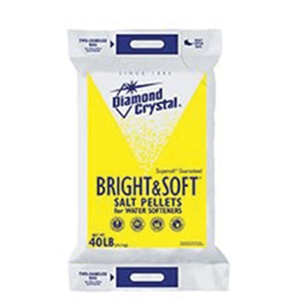 100012407 Salt Pellet, 40 lb Bag, Solid, Halogen