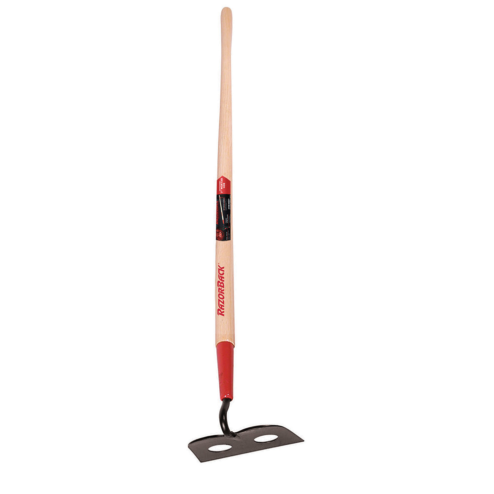 66123 Mason/Plaster Hoe, 4-1/2 in L Blade, 7 in W Blade, Steel Blade, 54 in L Handle, Hardwood Handle