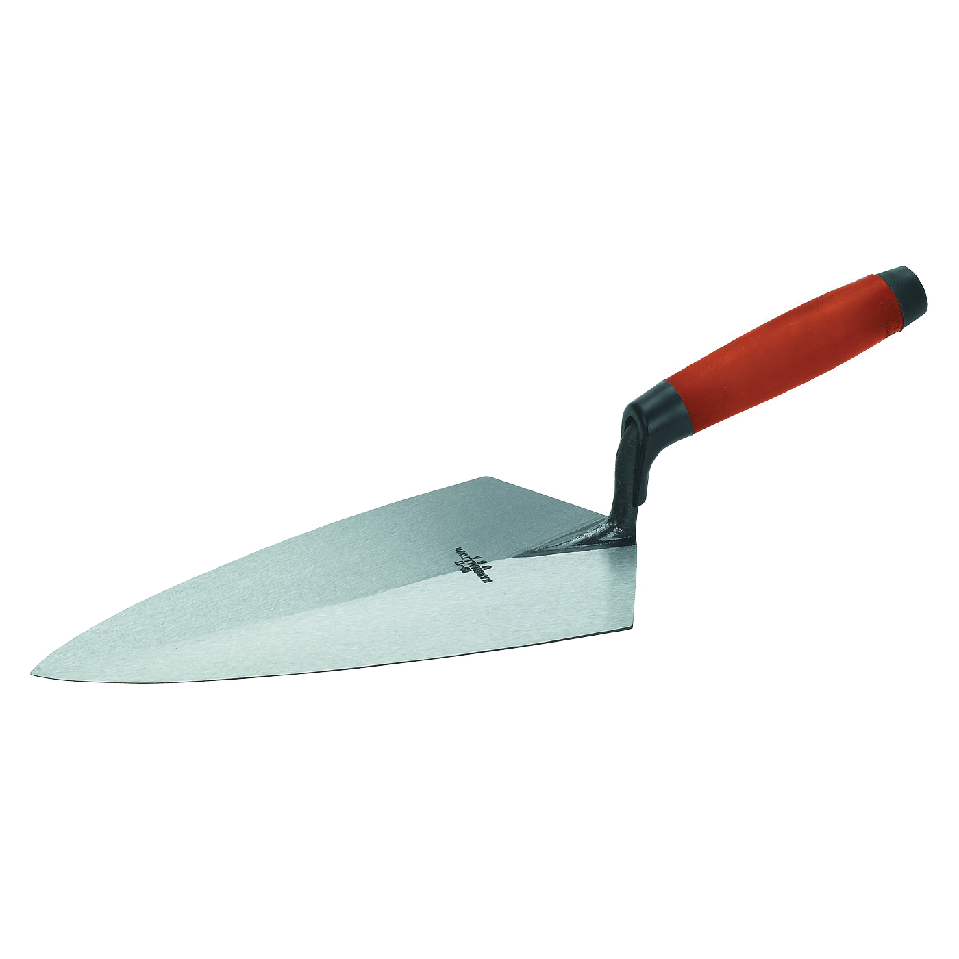 19 11FG Brick Trowel, 11 in L Blade, 5-1/2 in W Blade, Steel Blade, Durasoft Handle, Durasoft Handle