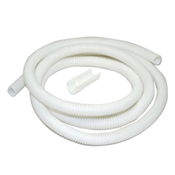 Wiremold CordMate CM61 Split Tubing, 3/8 in Cable, For: 3/8 in Tubing with a CordMate Channel, 5 ft L, Plastic, White
