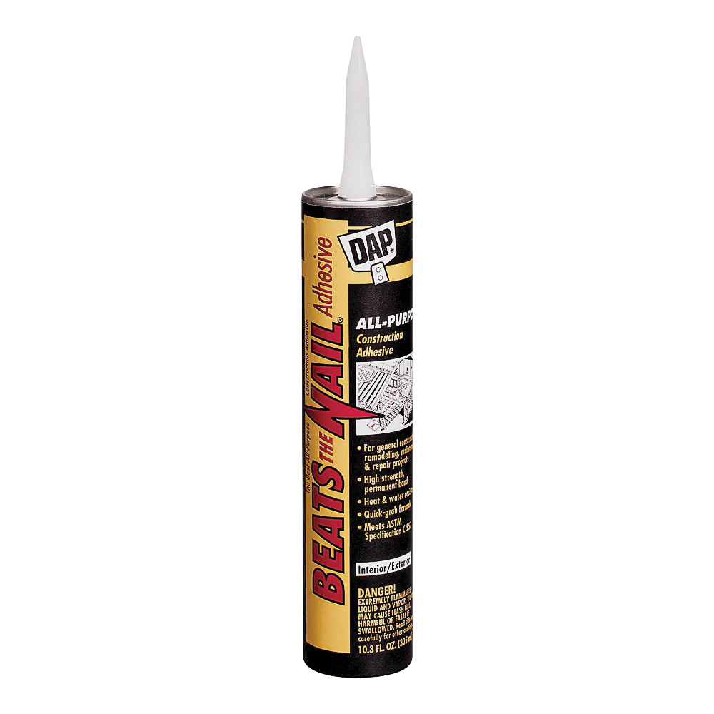 25082 Construction Adhesive, Gray, 10.3 oz Tube