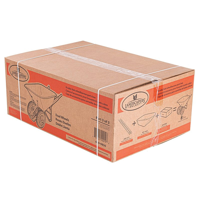 34574 Wheelbarrow Part, For: 8 cu-ft Poly Wheelbarrow Kit