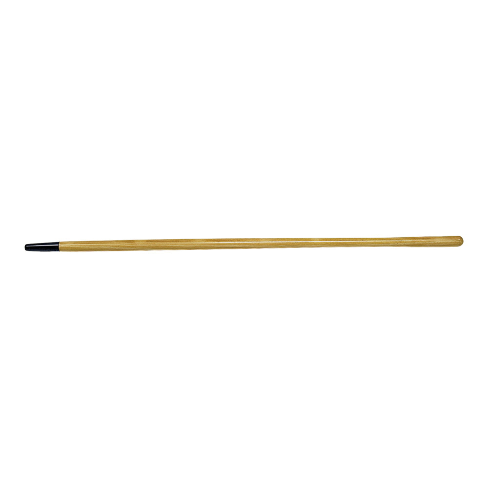 66635 Hoe and Scraper Handle with Ferrules, 1-3/8 in Dia, 60 in L, Ashwood, Clear