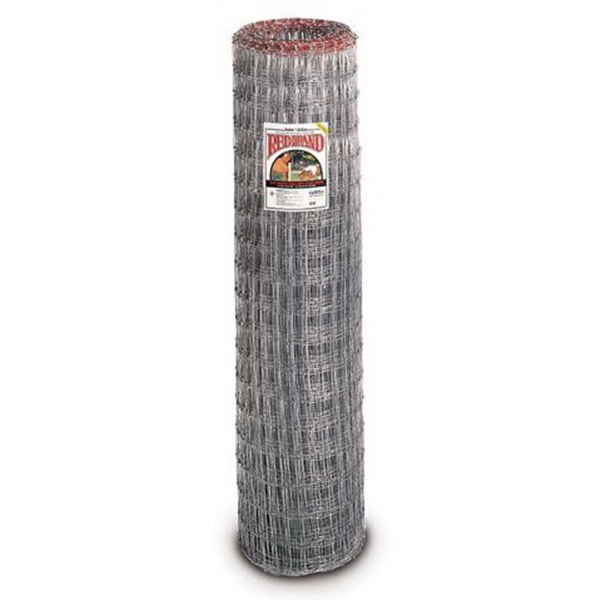 Square Deal Tradition 70318 Horse Fence, 100 ft L, 72 in H, Non-Climb Mesh, 2 x 4 in Mesh, 12.5 ga Gauge
