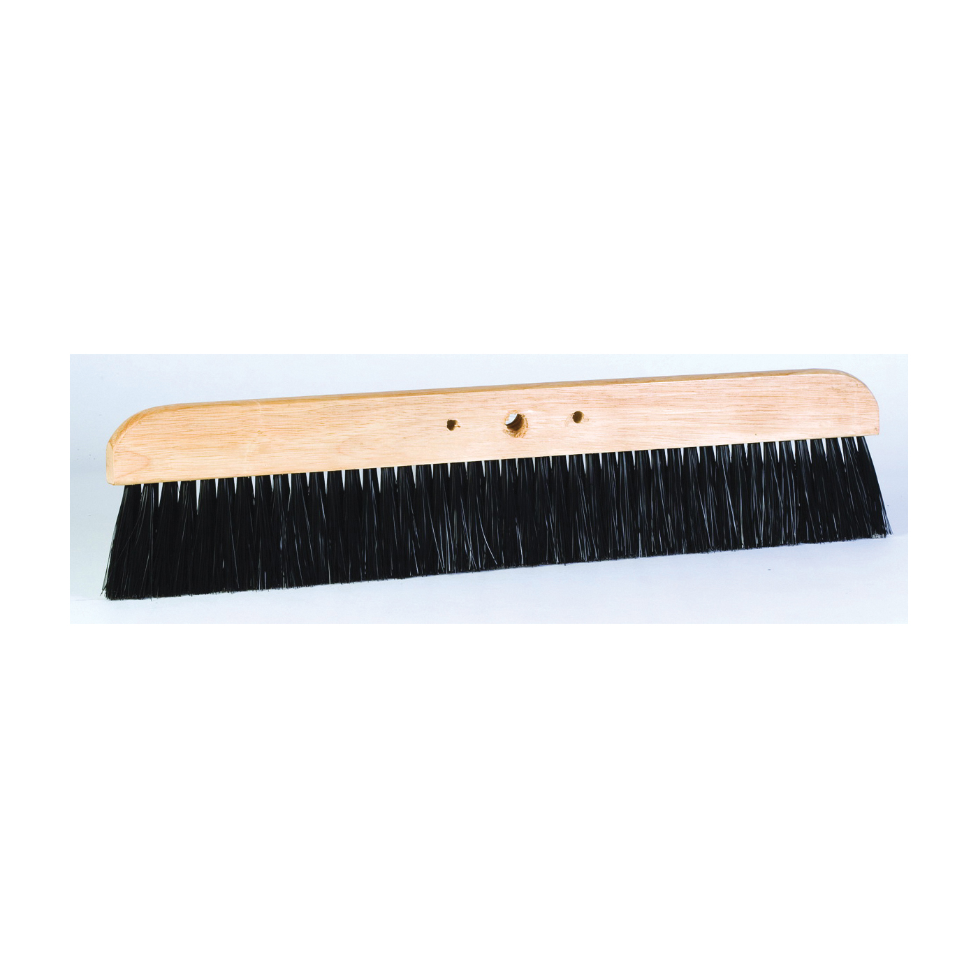 11908 Concrete Smoother Brush, 24 in L Brush, 24 in OAL, Polypropylene Bristle, Black Bristle, Wood Handle