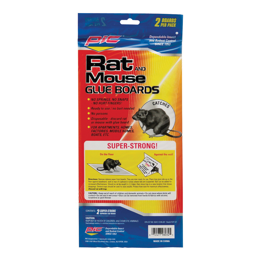 GRT-2F Ready-to-Use Glue Trap, 5-1/4 in W, 11 in H