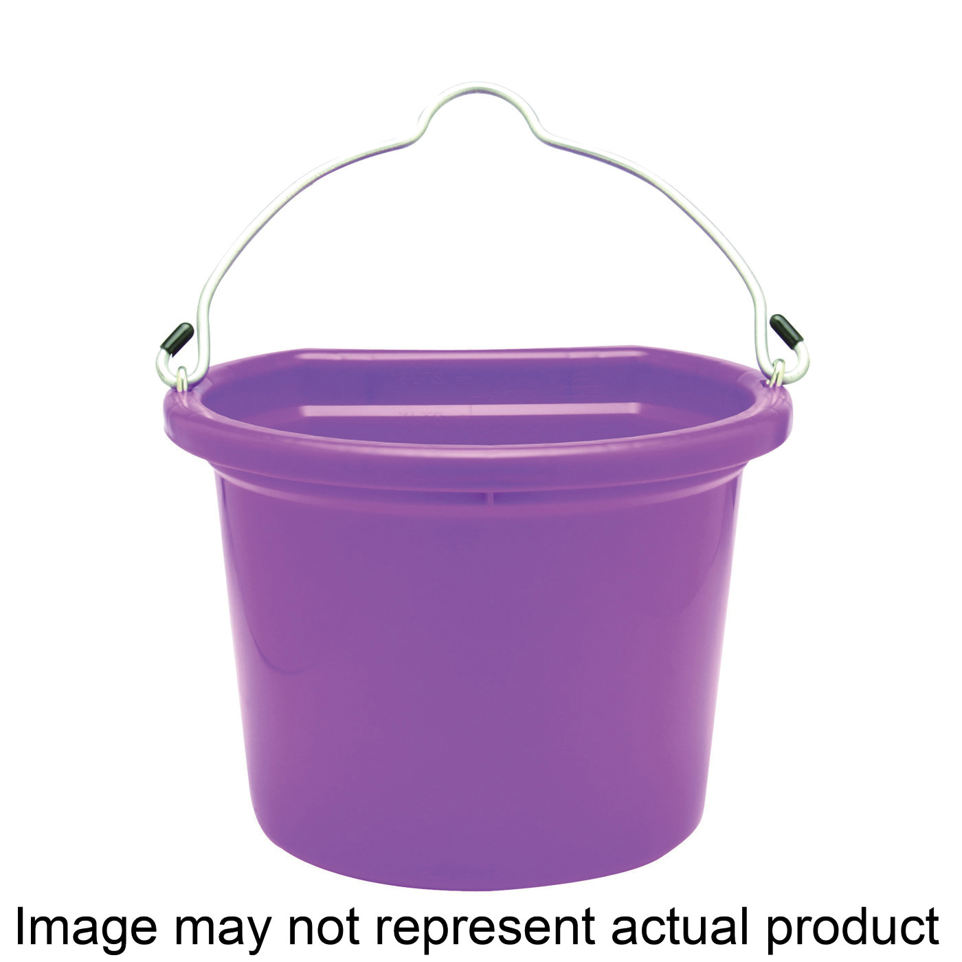 1302012 Bucket, 20 qt Volume, Polyethylene Resin, Pink