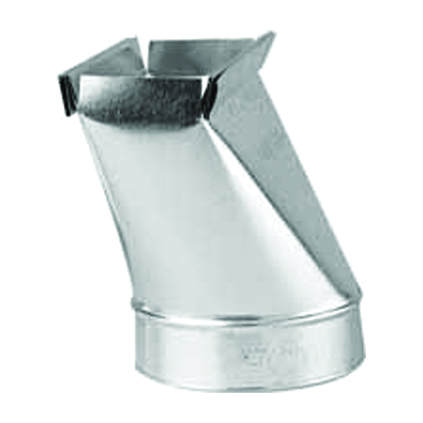 GV2450 Wall Register Boot, 3 in L, 10 in W, Steel, Galvanized