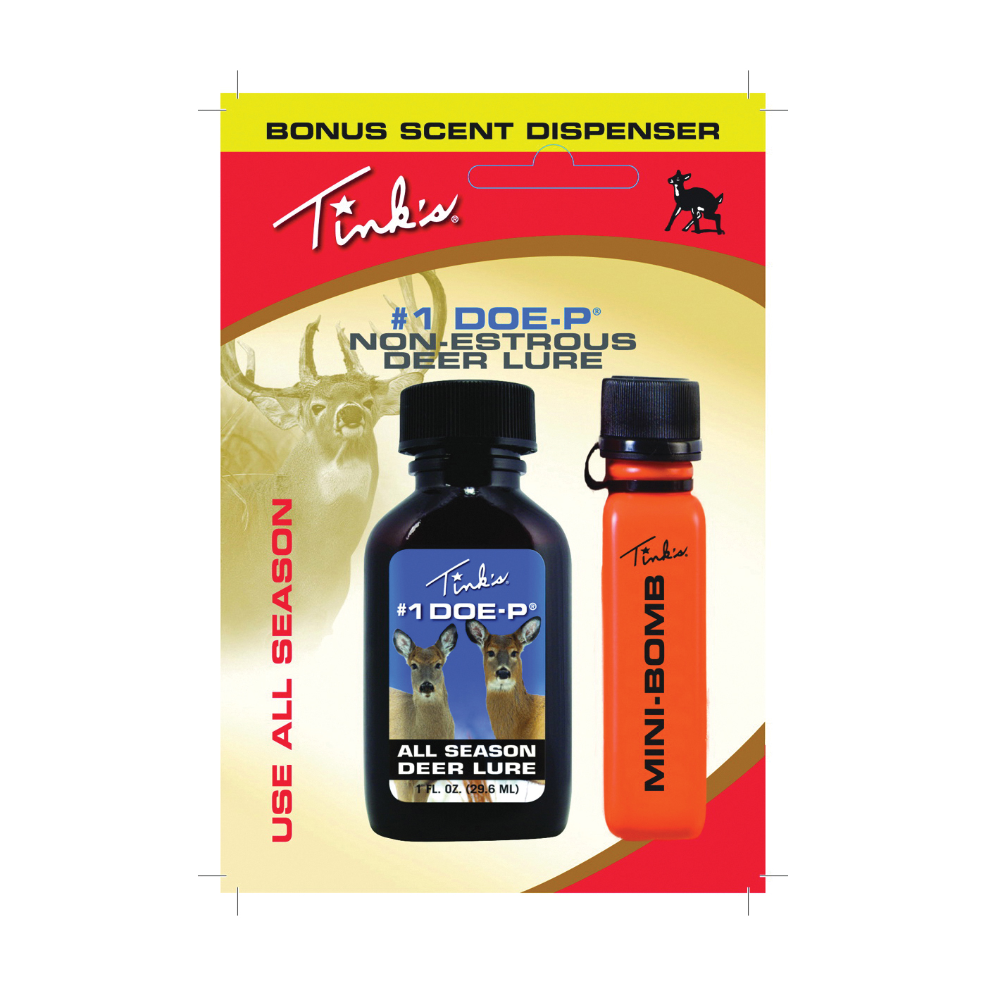 W6249 Deer Lure, Bottle, 1 oz