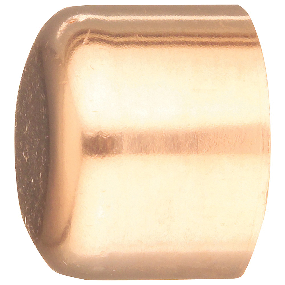 30626CP Tube Cap, 1/2 in, Sweat, Copper