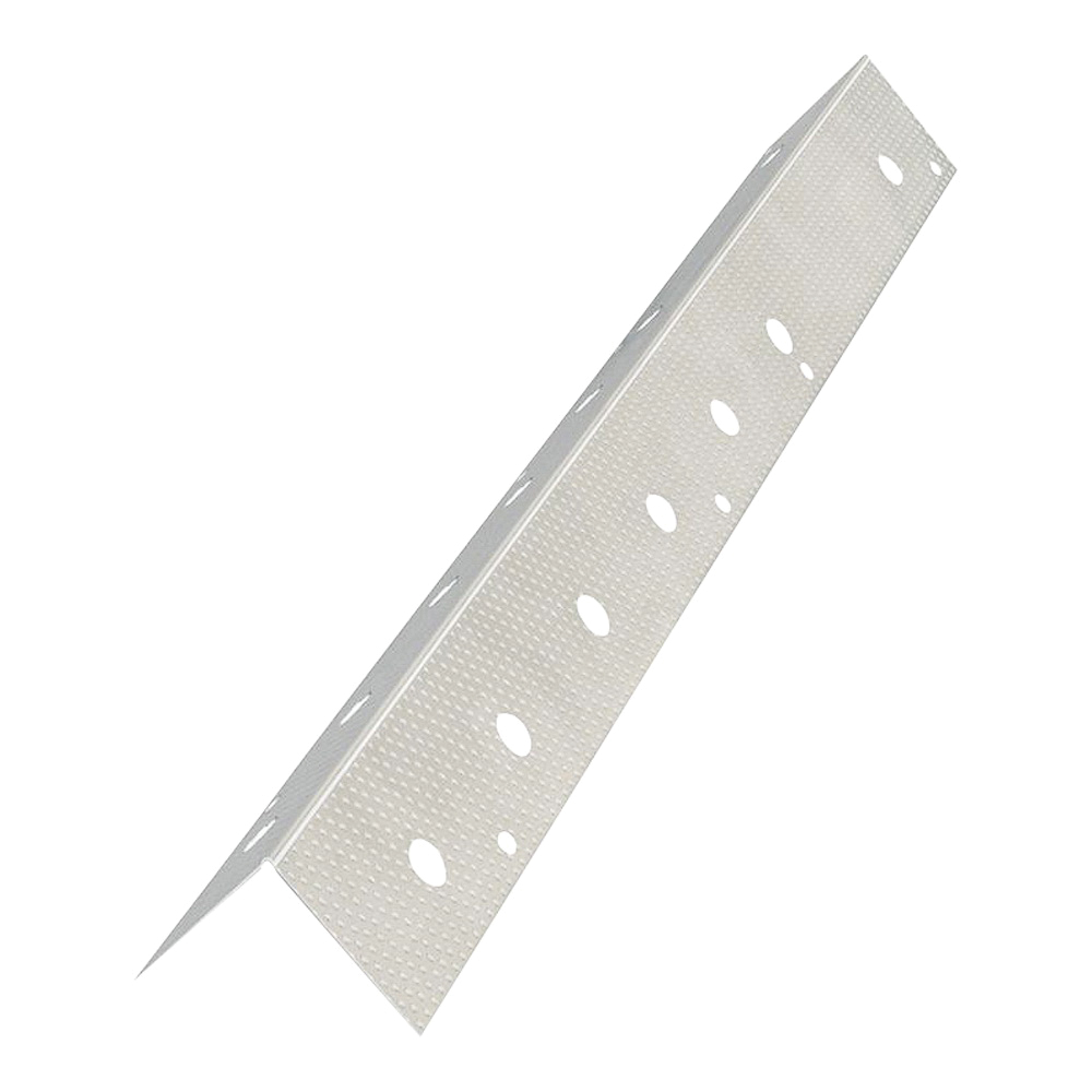 DB8GR Corner Bead, 8 ft L, 1-1/4in W, 0.0125 in Thickness, Steel, G30 Galvanized