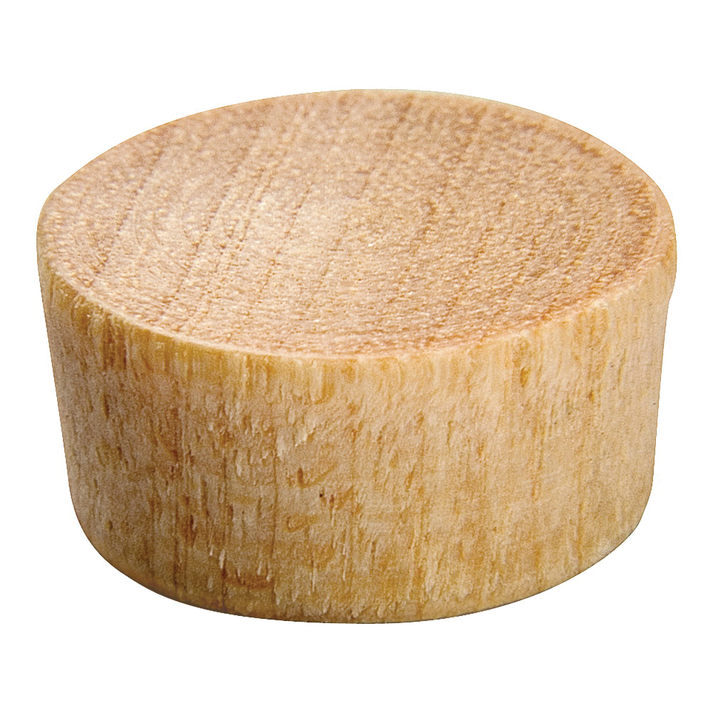 8300.00 OAK DP Screw Hole Plug, Hardwood