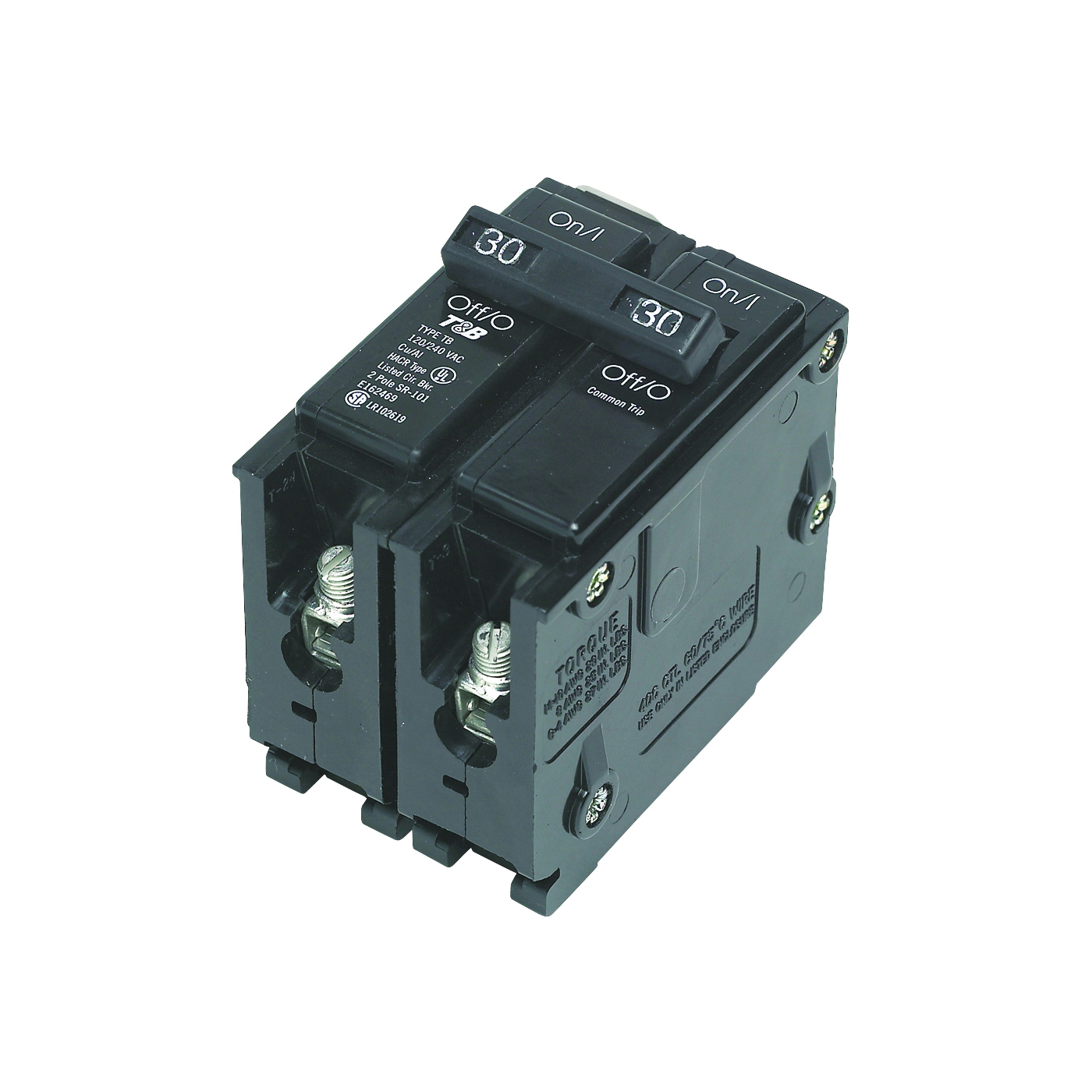 Q250 Circuit Breaker, Mini, 50 A, 2-Pole, 120/240 V, Fixed Trip, Plug Mounting