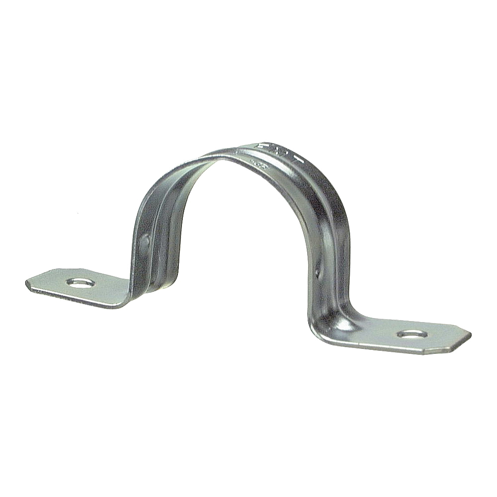 96162 Conduit Strap, 3/4 in, Steel, Galvanized