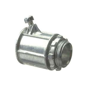 90481 Flexible Connector, 1/2 in Screw, Zinc, 1/PK