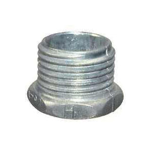 90702 Rigid Conduit Chase Nipple, 3/4 in Threaded, 1.29 in OD, Zinc, 1/PK