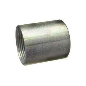 96402 Rigid Conduit Coupling, 3/4 in Threaded, Zinc-Plated, 1/PK