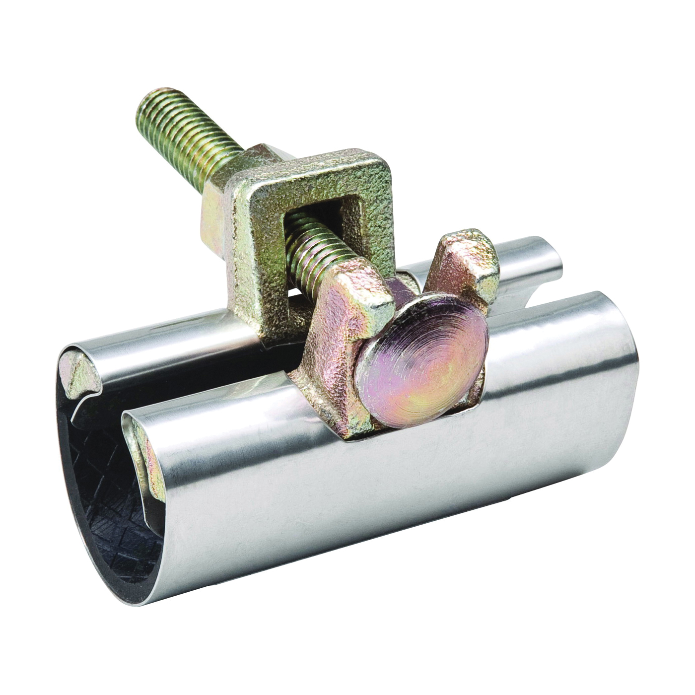 160-605 1-Bolt Pipe Repair Clamp, 1 in, Stainless Steel