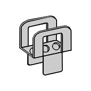 PCS12 Framing Plywood Clip, 20 ga Thick Material, Steel, Galvanized