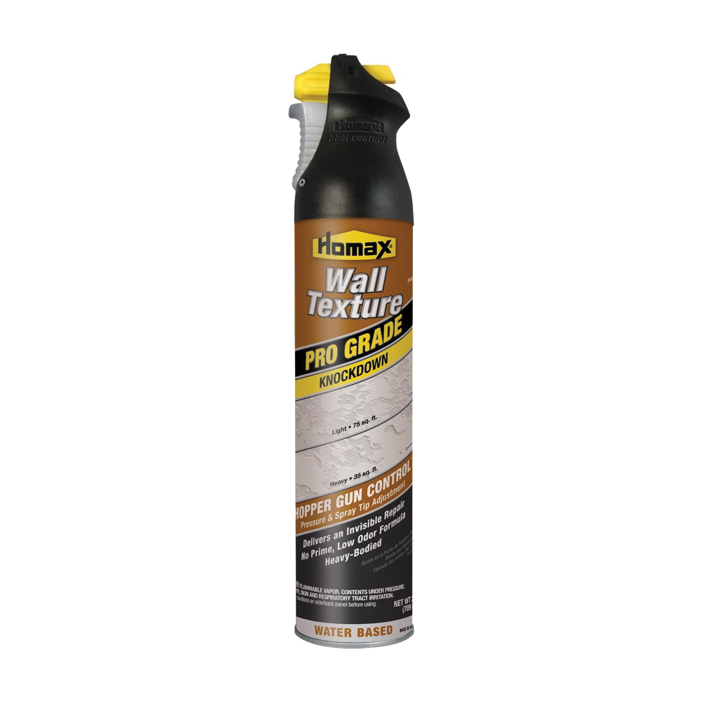 4565 Knockdown Wall Texture, Liquid, Solvent, Gray/White, 25 oz Can