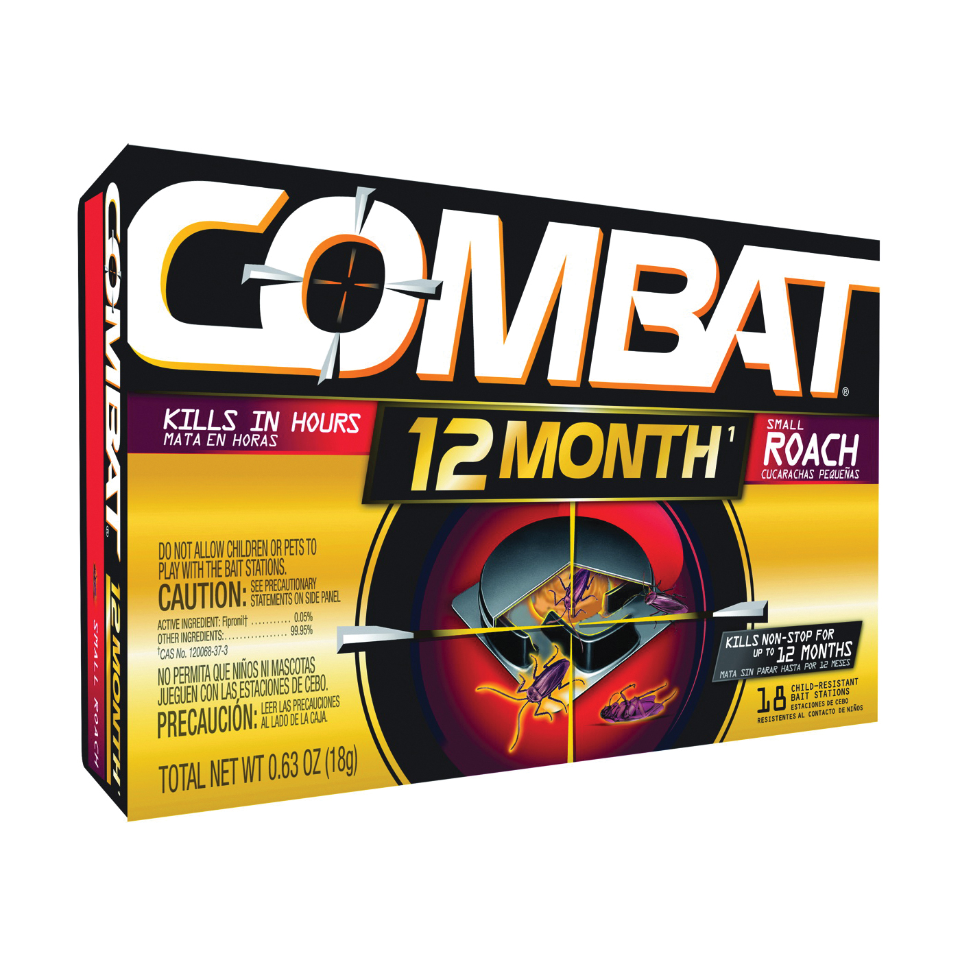 97218 Roach Bait, Solid, 0.64 oz Box