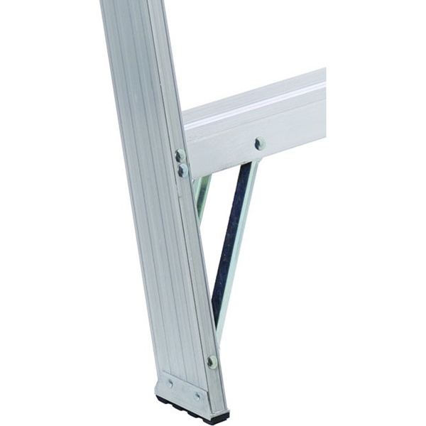 Louisville AS3002 Step Ladder, 105 in Max Reach H, 1-Step, 300 lb, Type IA Duty Rating, 3 in D Step, Aluminum - 3