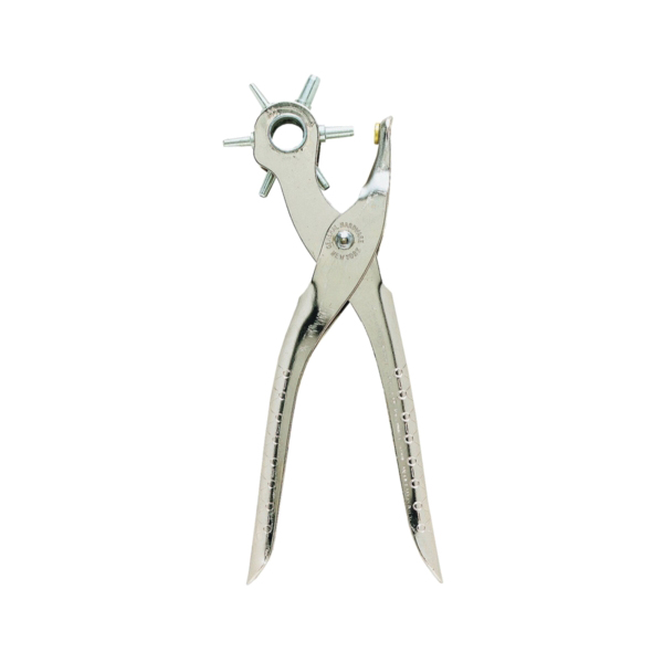 72 Punch Pliers, 8-1/2 in OAL, 5/64, 3/32, 7/64, 1/8, 5/32, 3/16 in Hole, Steel Body