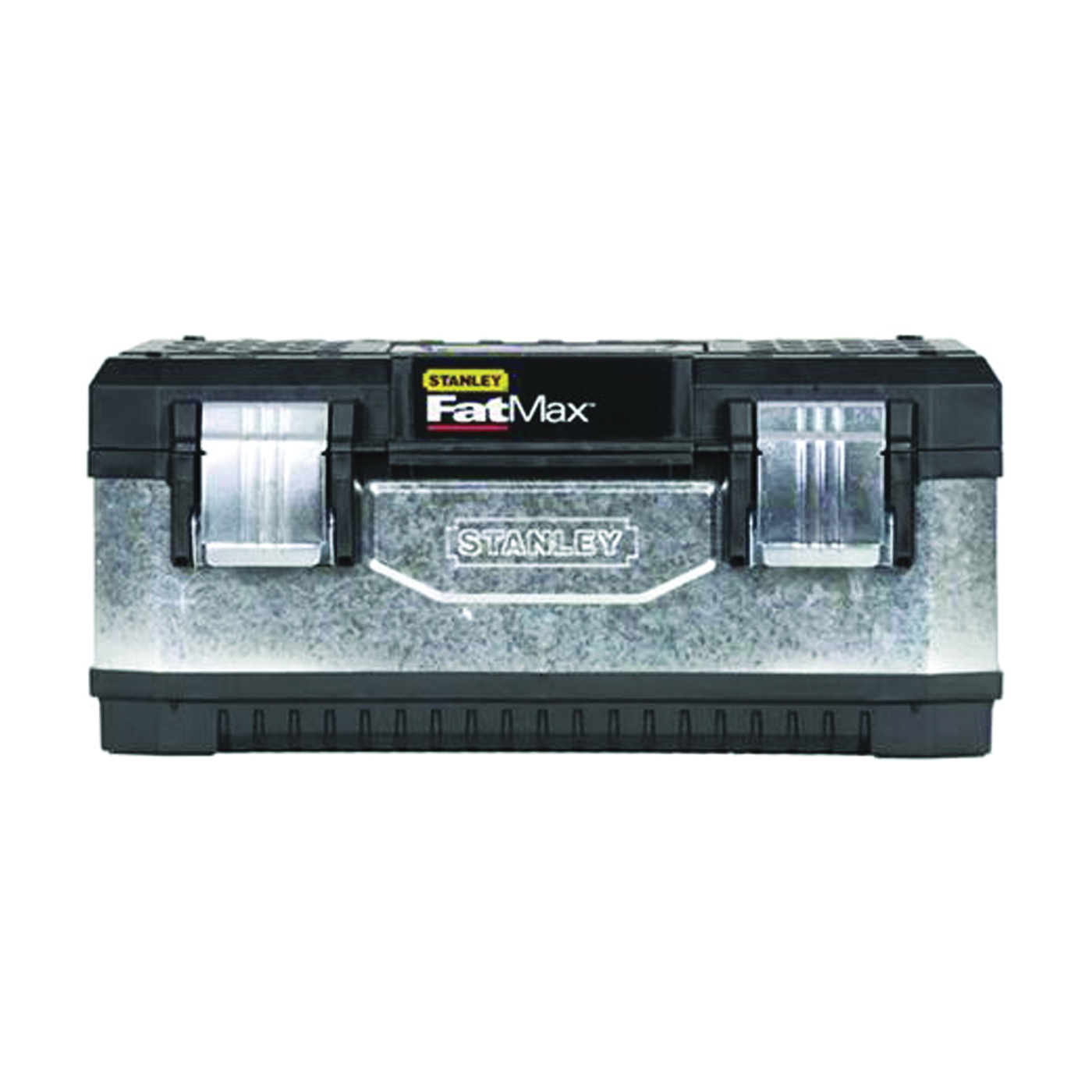 FMST20061 Tool Box, 4.4 gal, Metal/Plastic, Black/Gray, 19.6 in L x 11.47 in W x 8.68 in H Outside