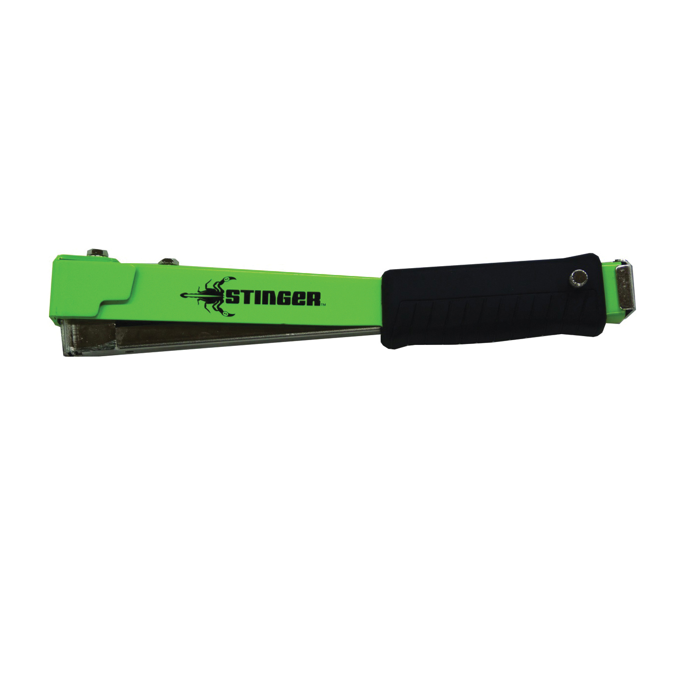 0136450 Hammer Tacker, 168 Magazine, A11 Staple, 3/8 in W Crown, 3/8 in L Leg, Steel Staple