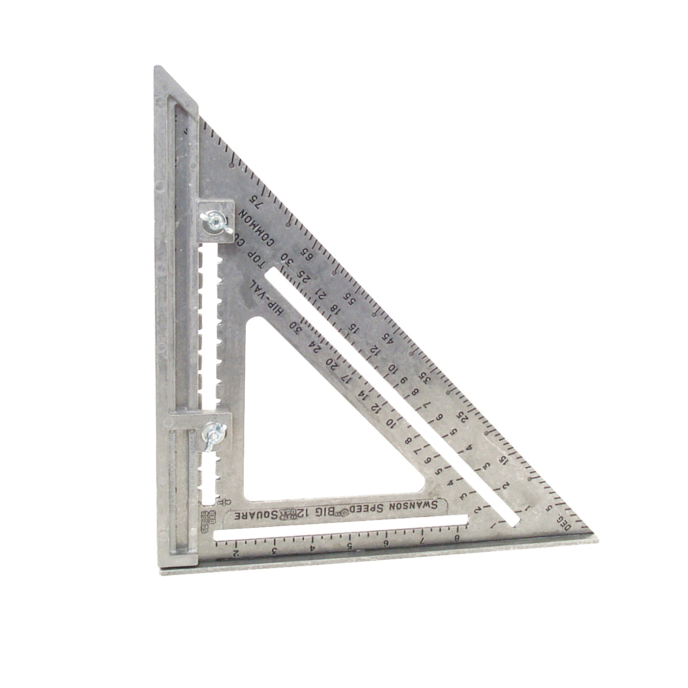 Big 12 Speed Series S0107 Framing Square, Aluminum, 12 in L, 12 in W