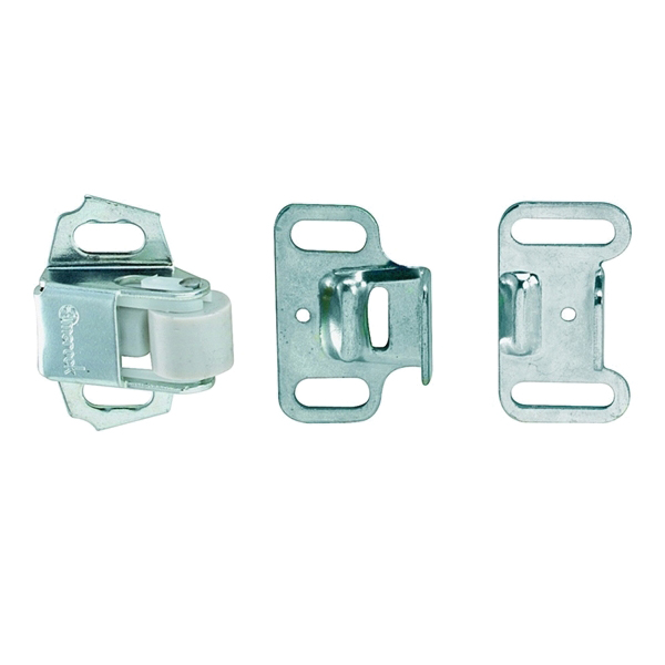 BP98232G Roller Catch, 1-1/2 in L x 1-1/8 in W Catches, Steel, Zinc-Plated