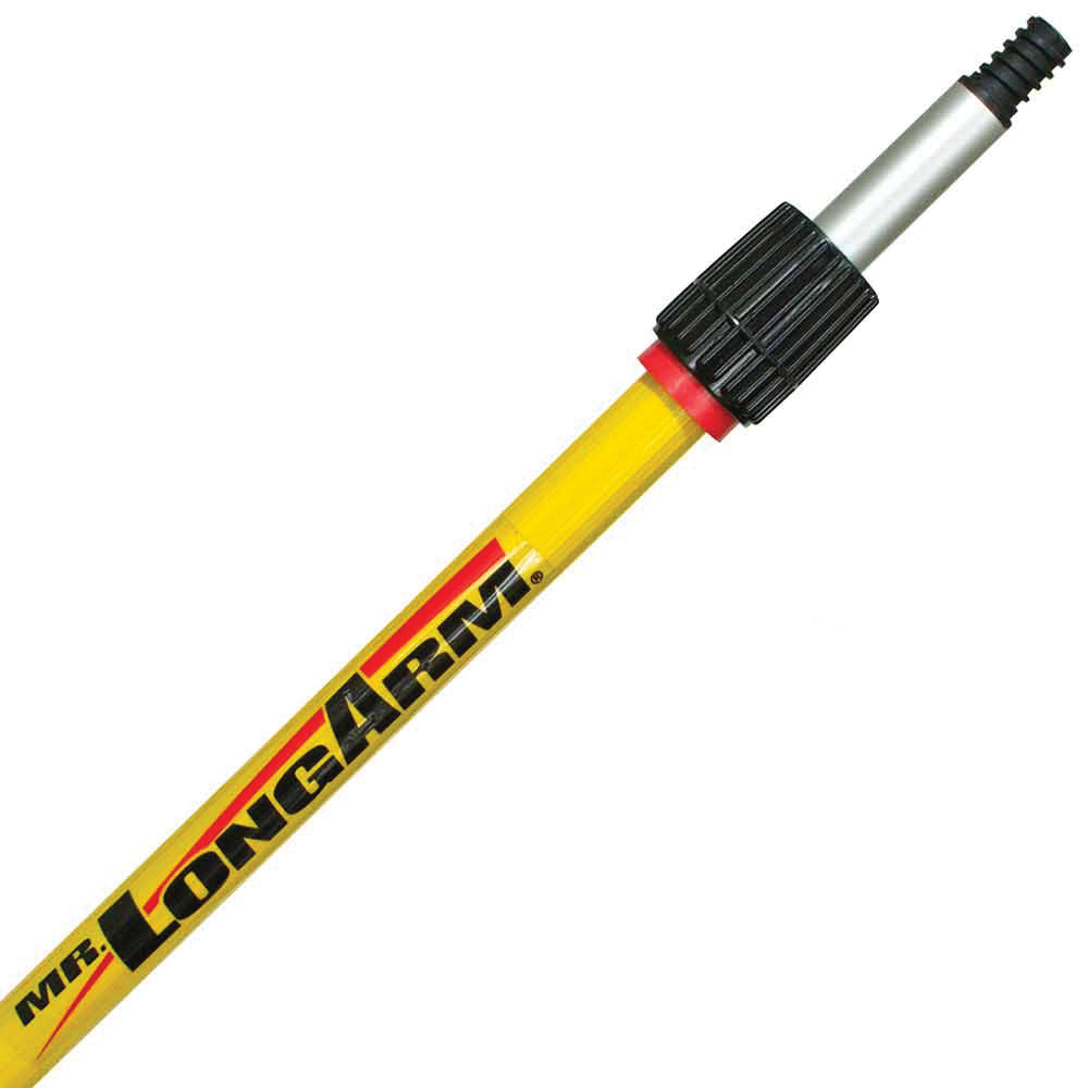 Pro-Pole Series 3208 Extension Pole, 1-1/16 in Dia, 4.2 to 7.8 ft L, Aluminum, Fiberglass Handle