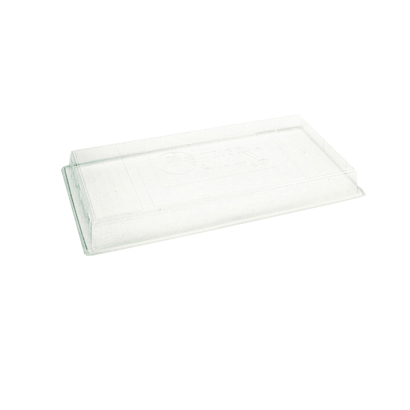 TDOME Tray Cover, 11 in L Tray, 22 in W Tray, 50-Cell, Plastic, Clear