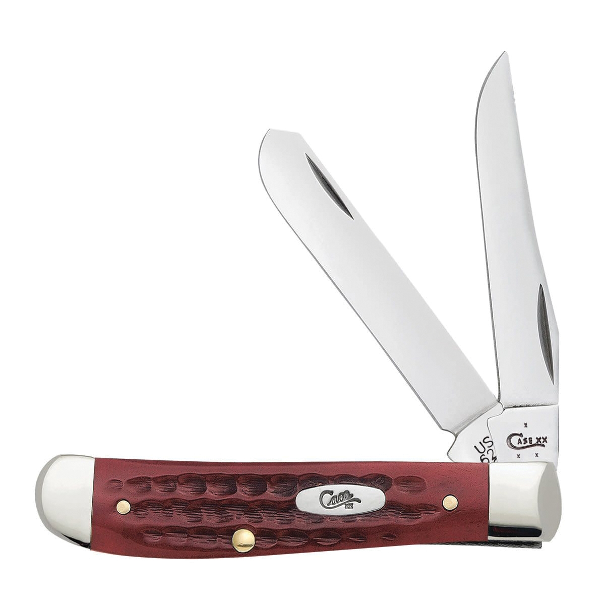 Case 784 Folding Pocket Knife, 2.7 in Clip, 2-3/4 in Spey L Blade, Tru-Sharp Surgical Stainless Steel Blade, 2-Blade, Bone Handle