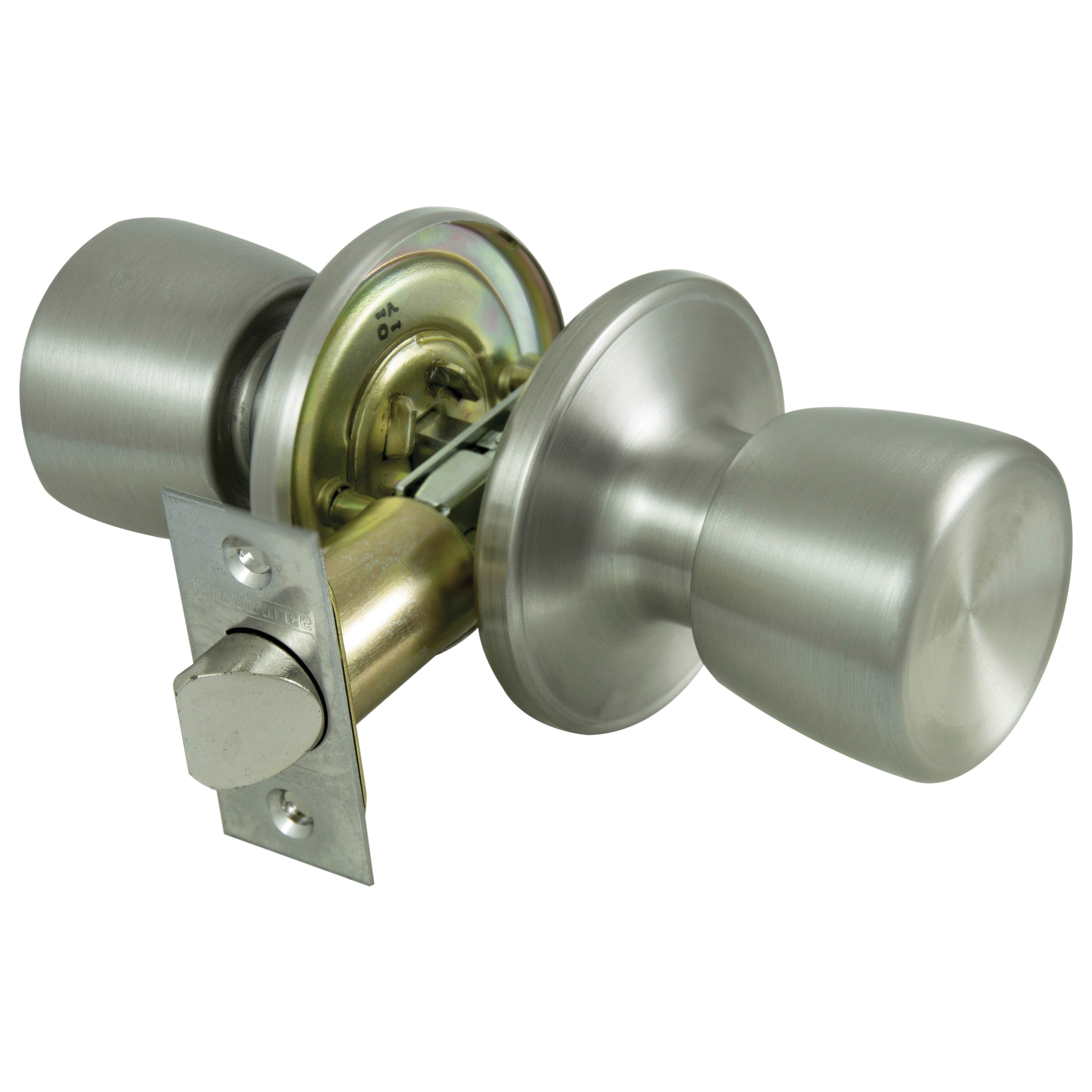 thumbnail image 2 of AP Products 013-203-SS Passage Door Knob, Stainless Steel - Doorknobs 2 of 9