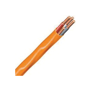 10/3NM-WGX100 100 ft. Sheathed Cable, NM-B, 10/3, Orange