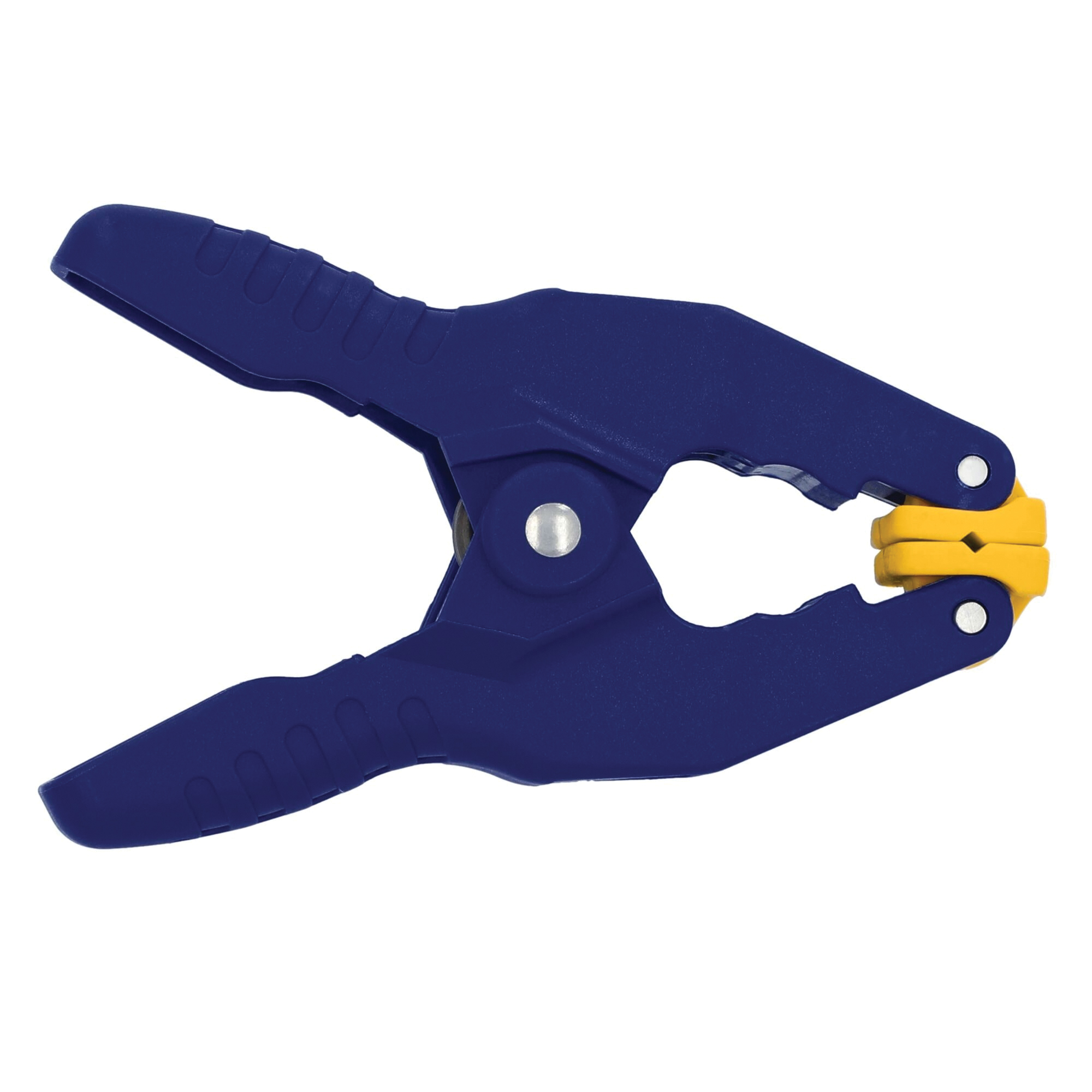 58100 Spring Clamp, 1 in Clamping, Resin, Blue/Yellow