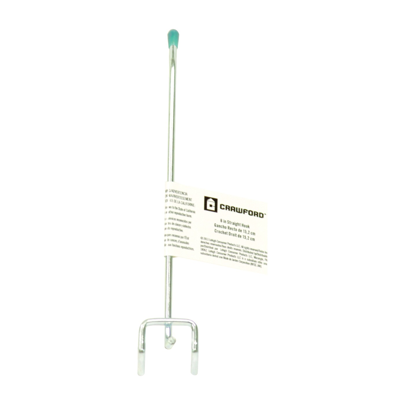 18360-50 Series Peg Hook, 6 in Projection, 1/8 in Peg