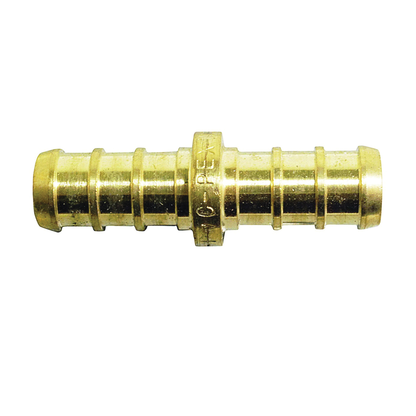 APXC3838 Coupling, 3/8 in, Barb, Brass, 200 psi Pressure