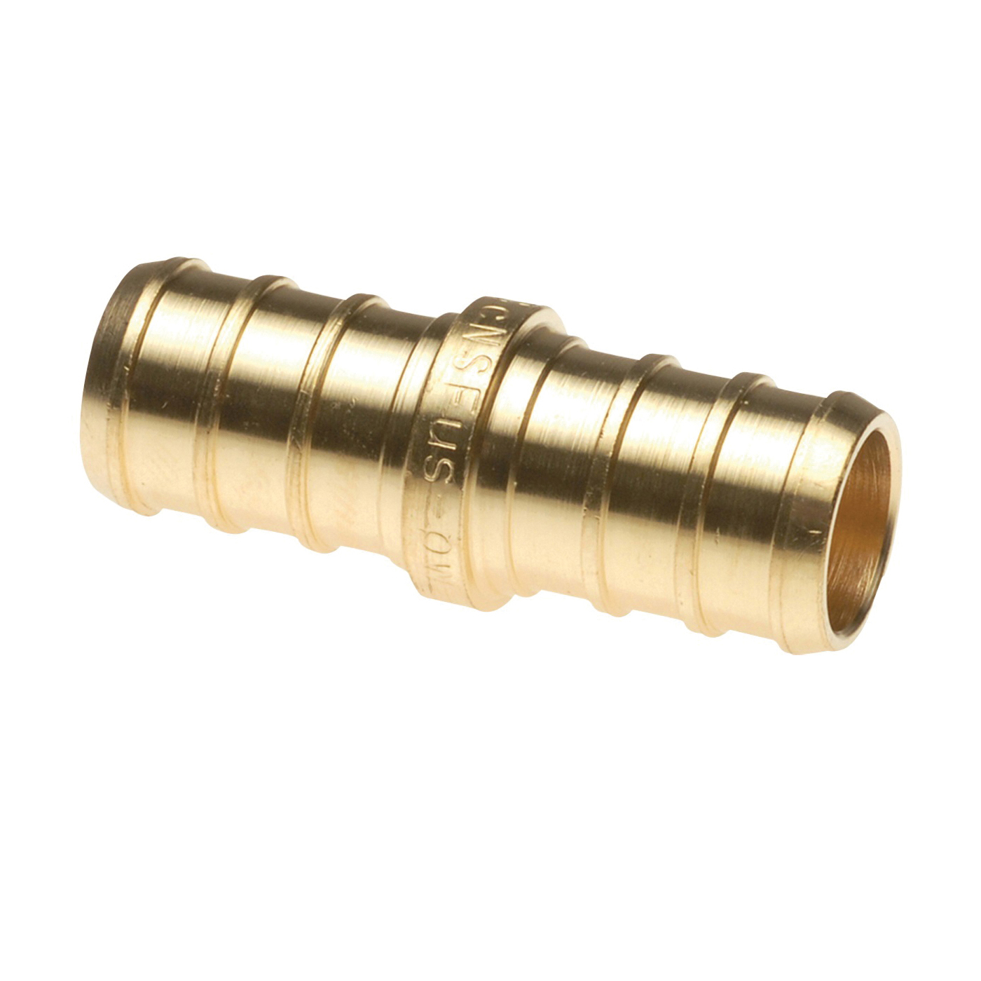 APXC1212 Coupling, 1/2 in, Barb, Brass, 200 psi Pressure