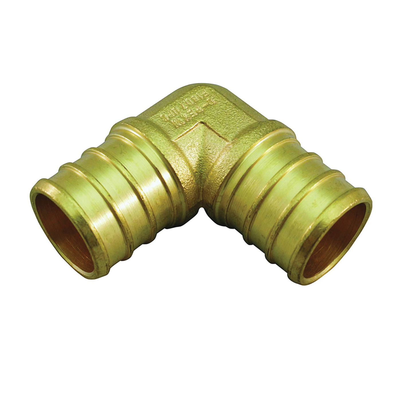 APXE3434 Pipe Elbow, 3/4 in, Barb, Brass, 200 psi Pressure