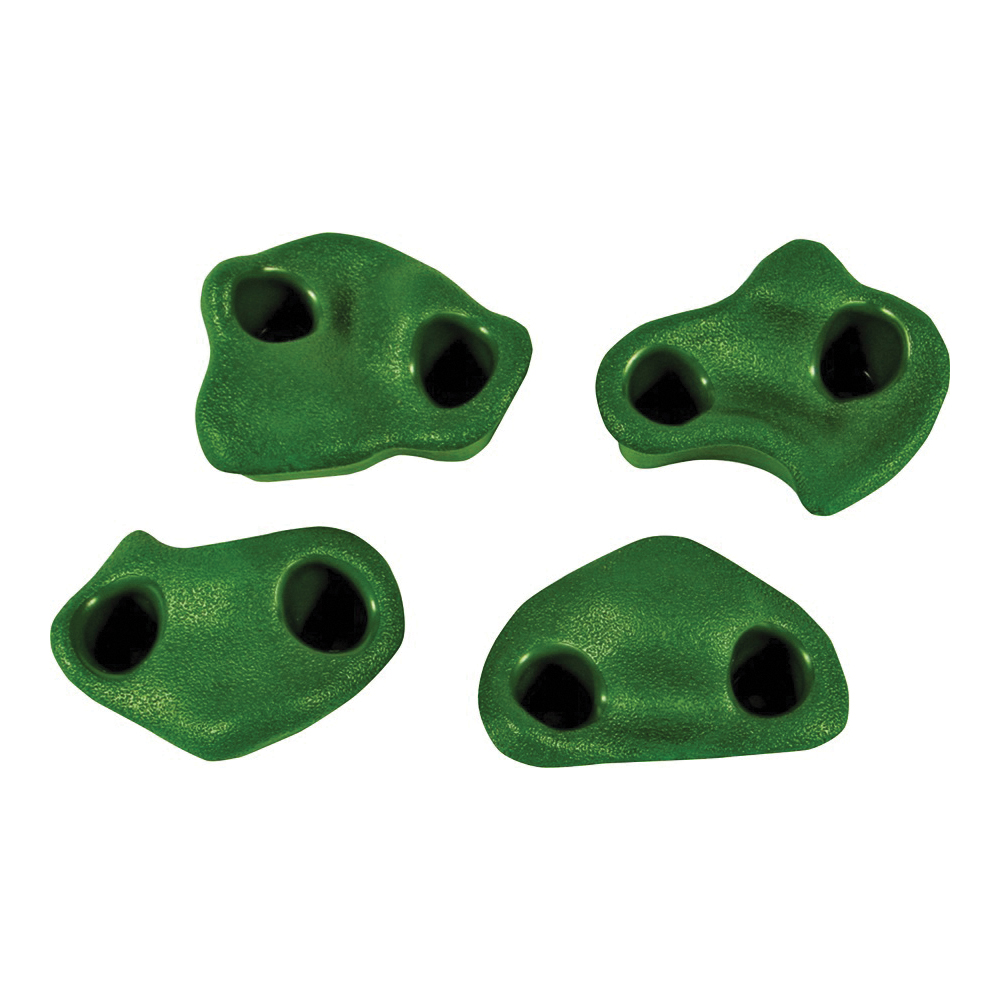 PS 7831 Climbing Rock Kit, Standard, Plastic, Green, For: 3/4 in THK Lumber