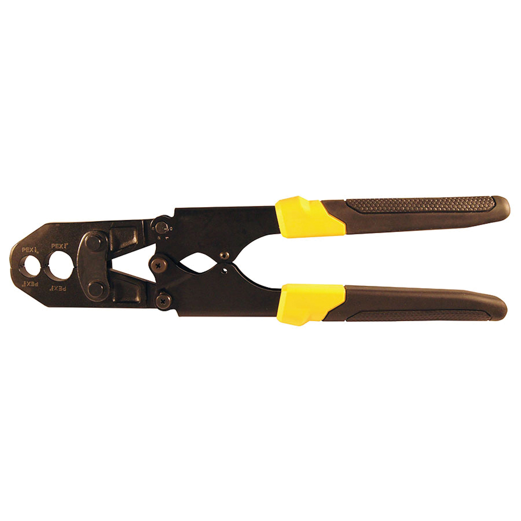 69PTKH0014C Combo Crimp Tool, 1/2 to 3/4 in Crimping, PEX Crimping Plug, Comfort Grip Handle