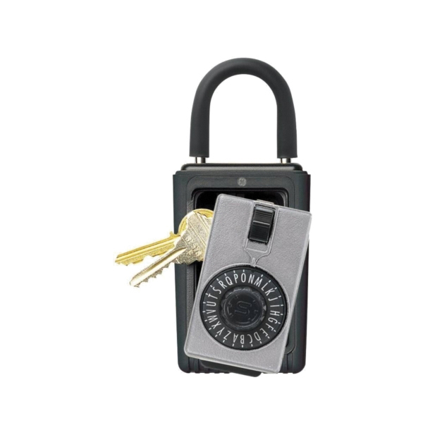 Kidde 001005 Key Safe, 3 Key, 3-Digit Dial Combination Lock, Steel, Assorted - 1