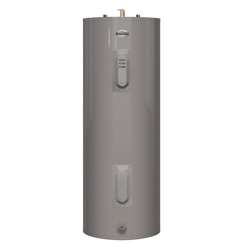 Essential Plus Series 9EM40-DEL Electric Water Heater, 240 V, 4500 W, 40 gal Tank, 15,354 Btu/hr BTU, Glass